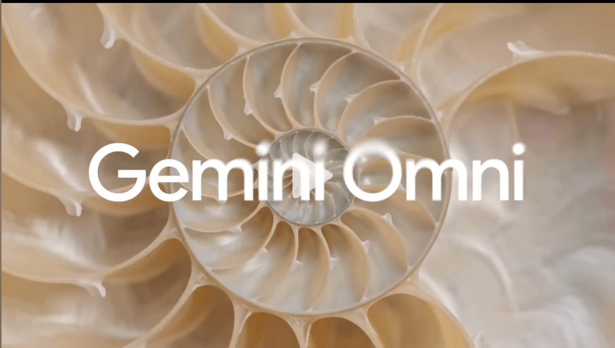抖音:全模态天花板!谷歌 Gemini Omni 对话式改视频