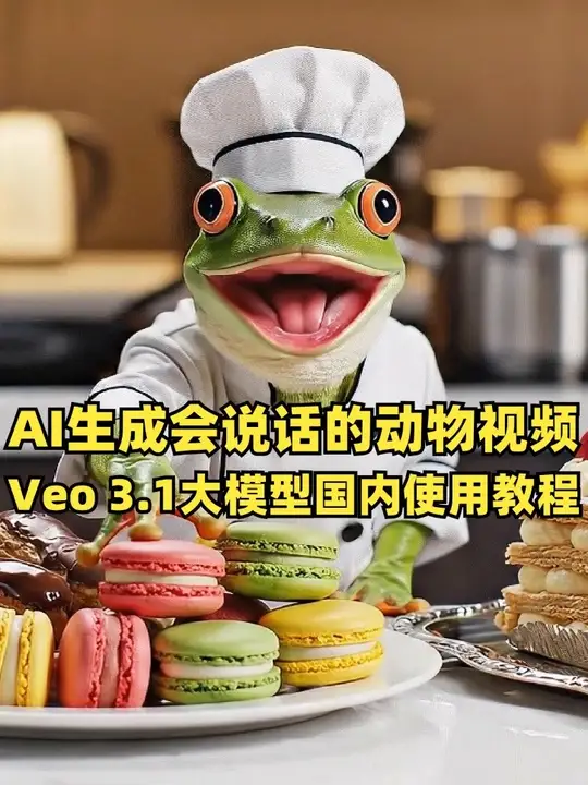 抖音：Veo 3.1 国内教程