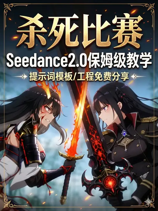 杀死比赛!即梦Seedance2.0恐怖如斯 短片/漫剧/TVC广告提